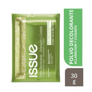 ISSUE POLVO DECOLORANTE 30 gr ACLARACION Y CUIDADO